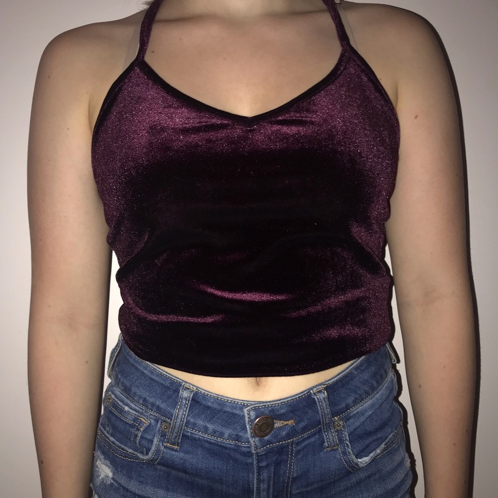 Velvet tank top
